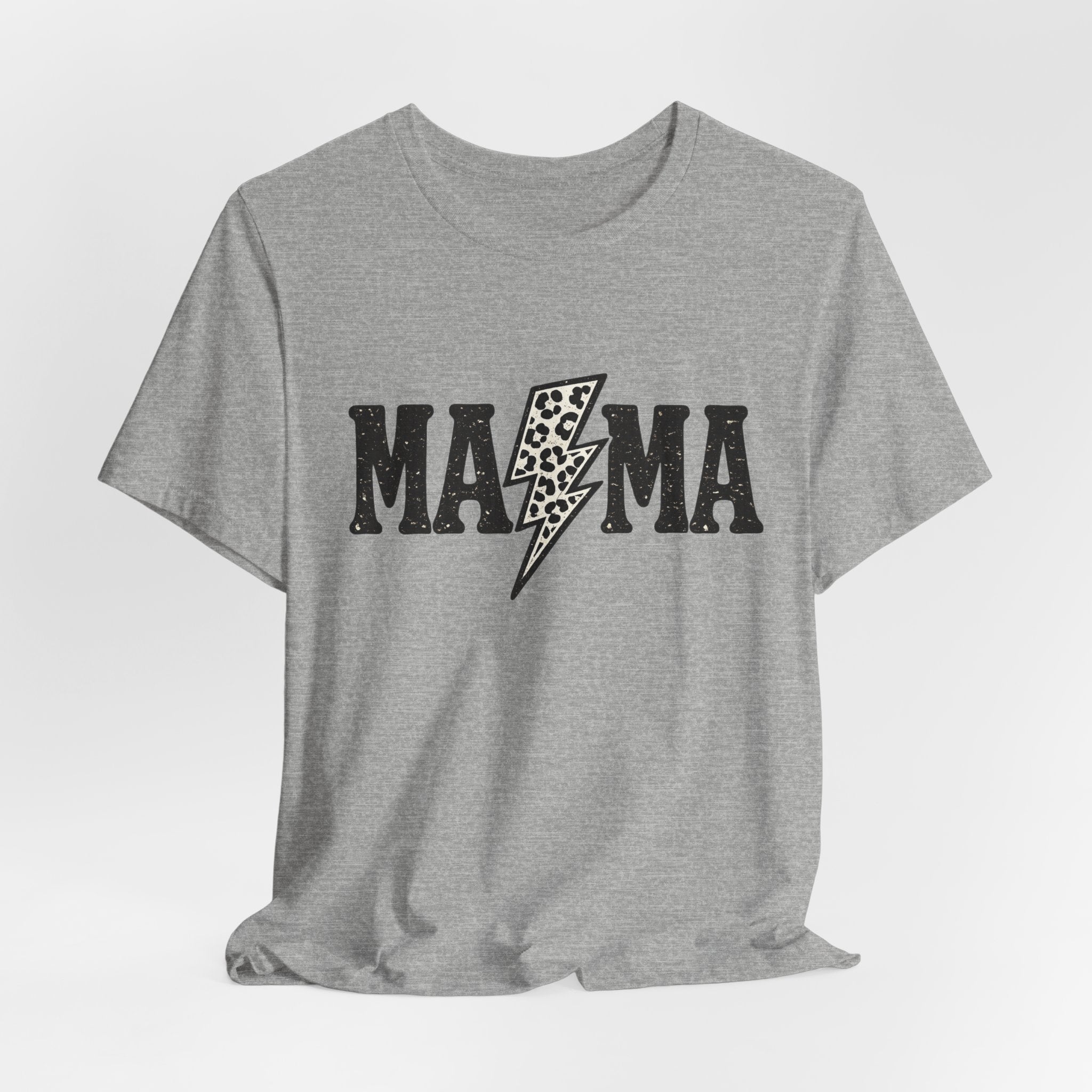 Mama Lightning Bolt Graphic Tee ⚡🖤