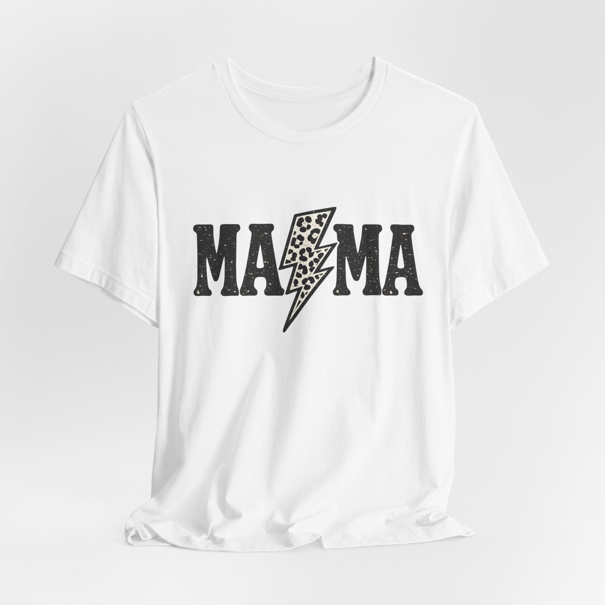 Mama Lightning Bolt Graphic Tee ⚡🖤