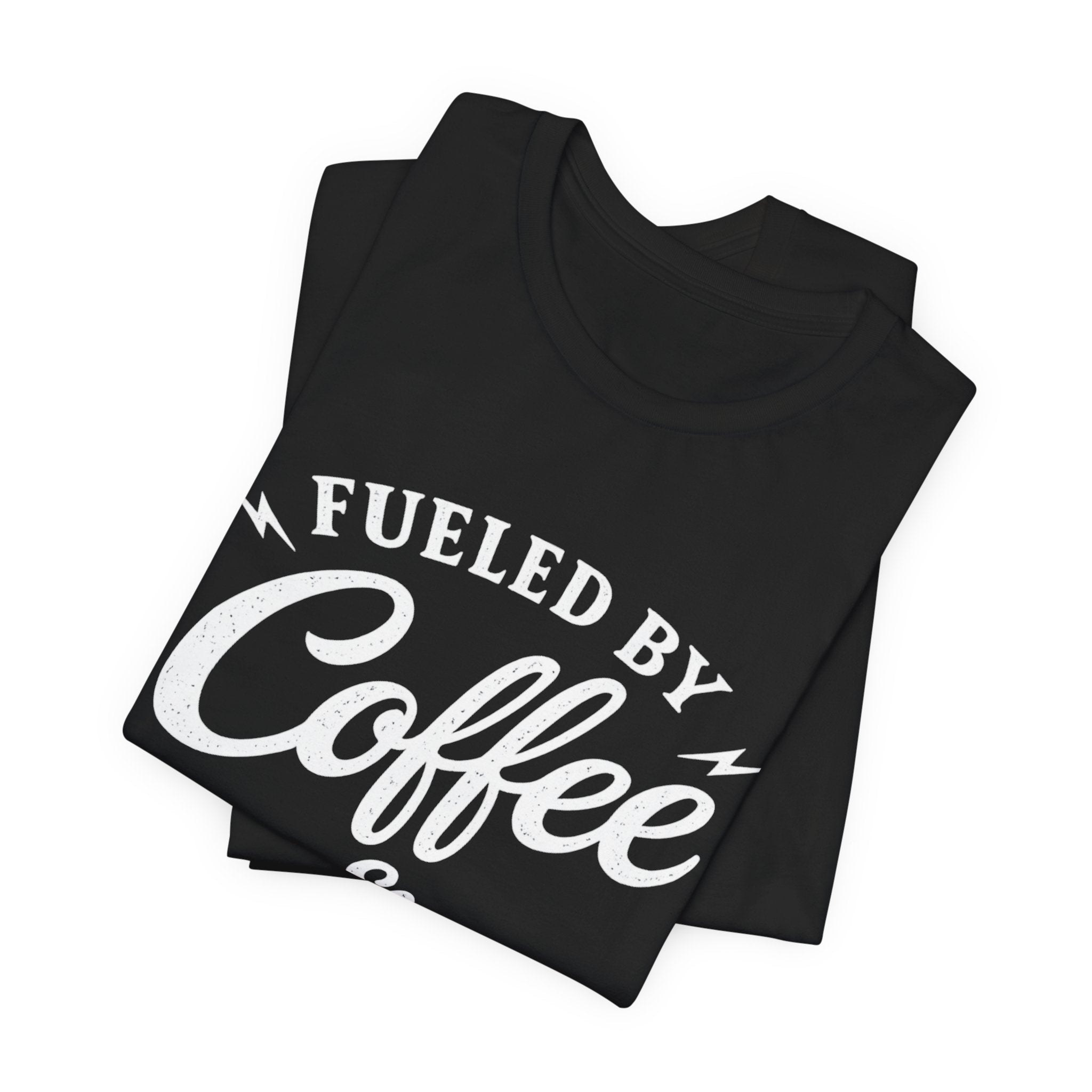 Fueled by Coffee & Bad Words Tee ☕⚡
