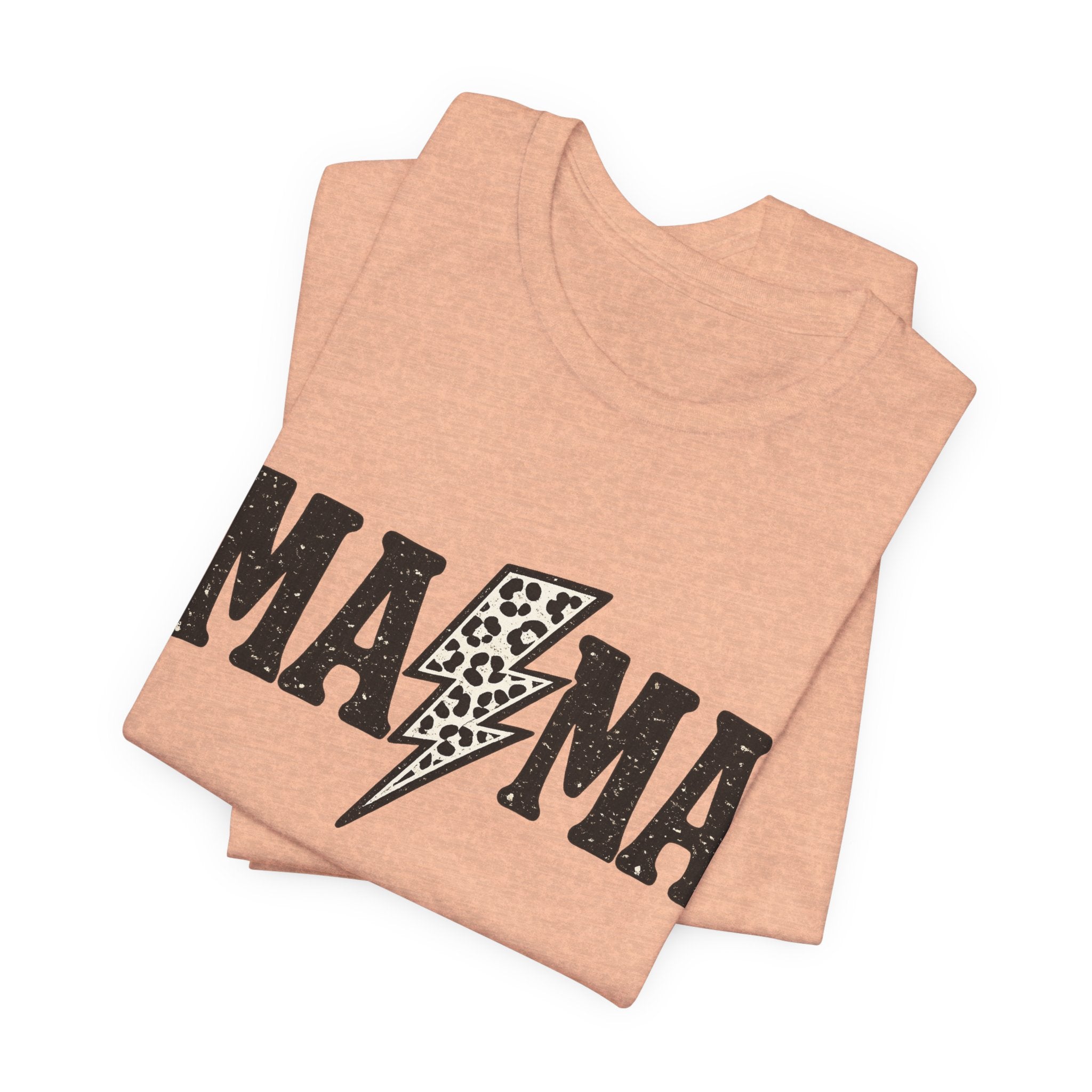 Mama Lightning Bolt Graphic Tee ⚡🖤