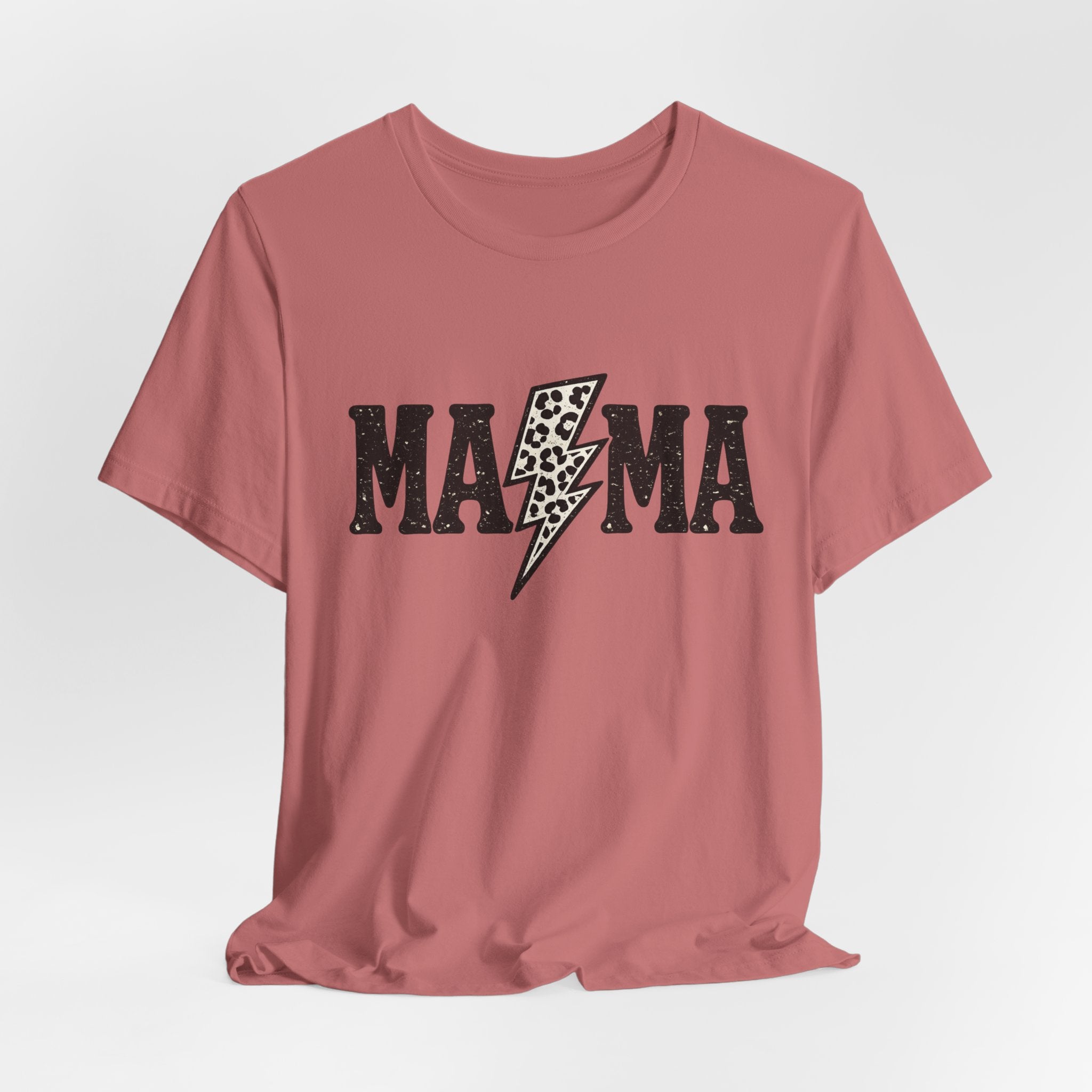 Mama Lightning Bolt Graphic Tee ⚡🖤