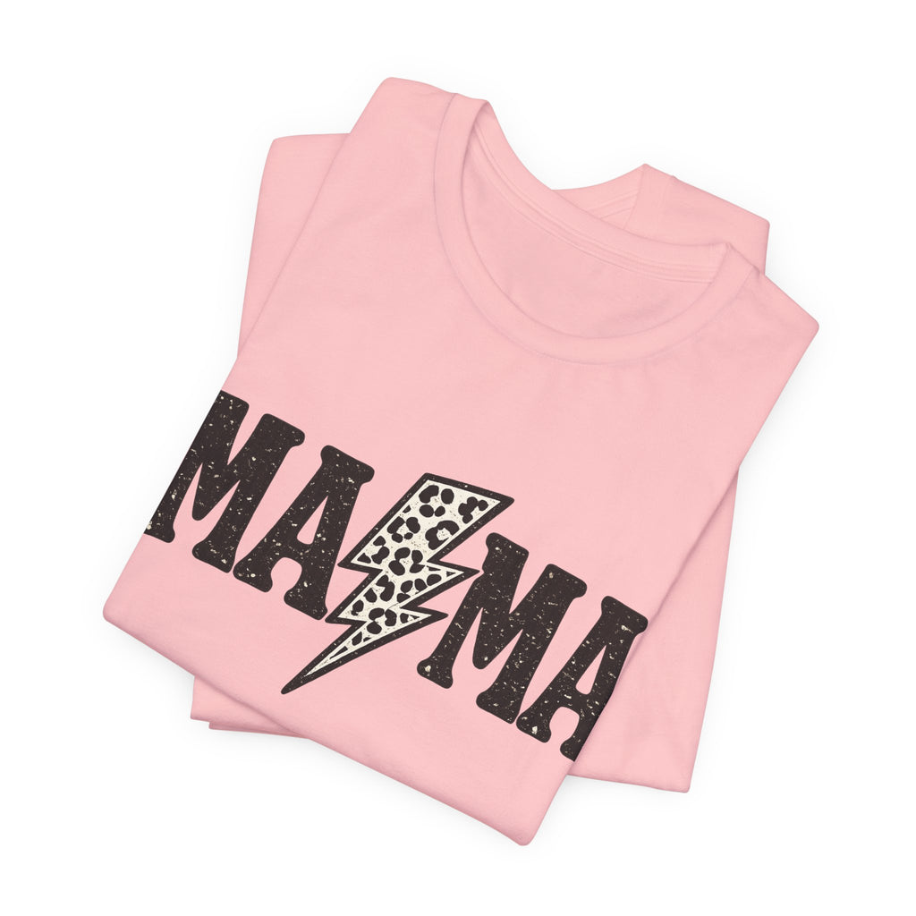 Mama Lightning Bolt Graphic Tee ⚡🖤