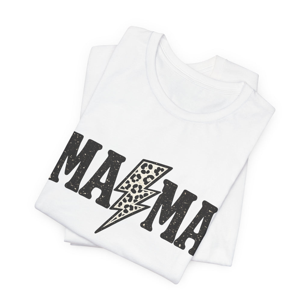 Mama Lightning Bolt Graphic Tee ⚡🖤