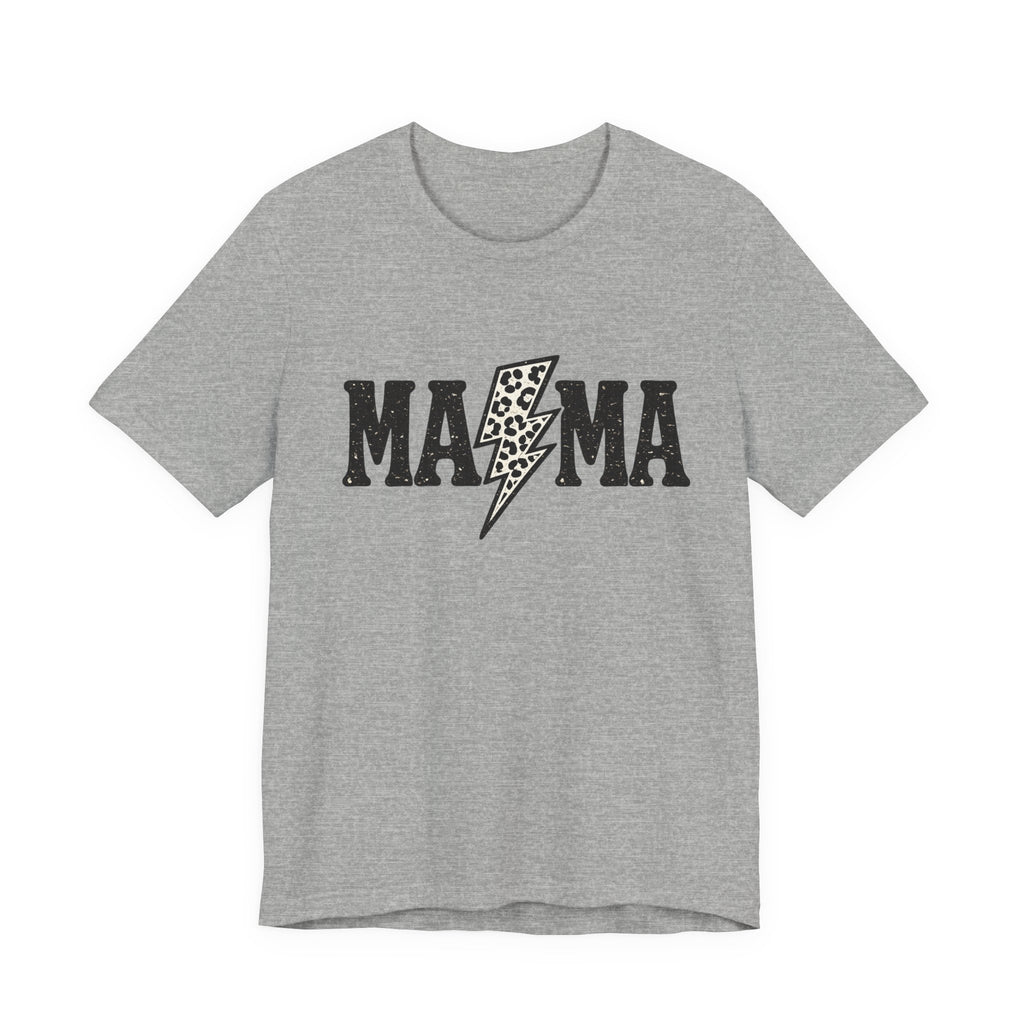 Mama Lightning Bolt Graphic Tee ⚡🖤