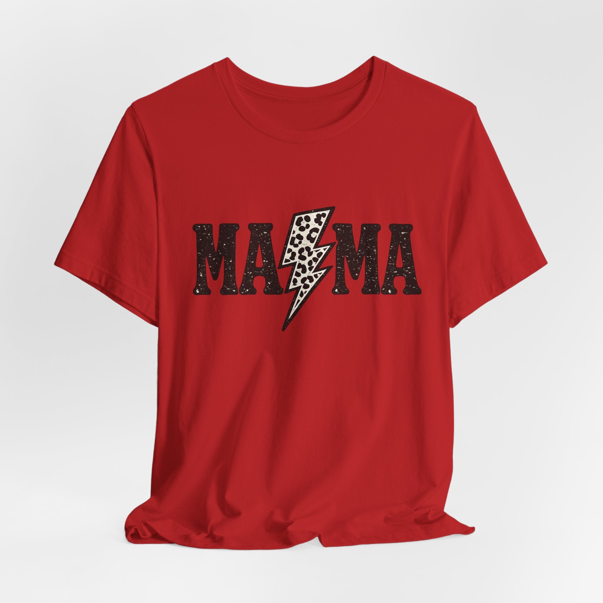Mama Lightning Bolt Graphic Tee ⚡🖤