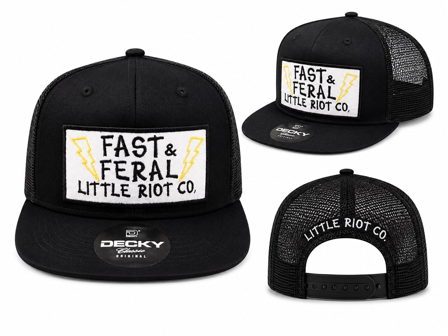 Fast & Feral Trucker Hat ⚡🖤
