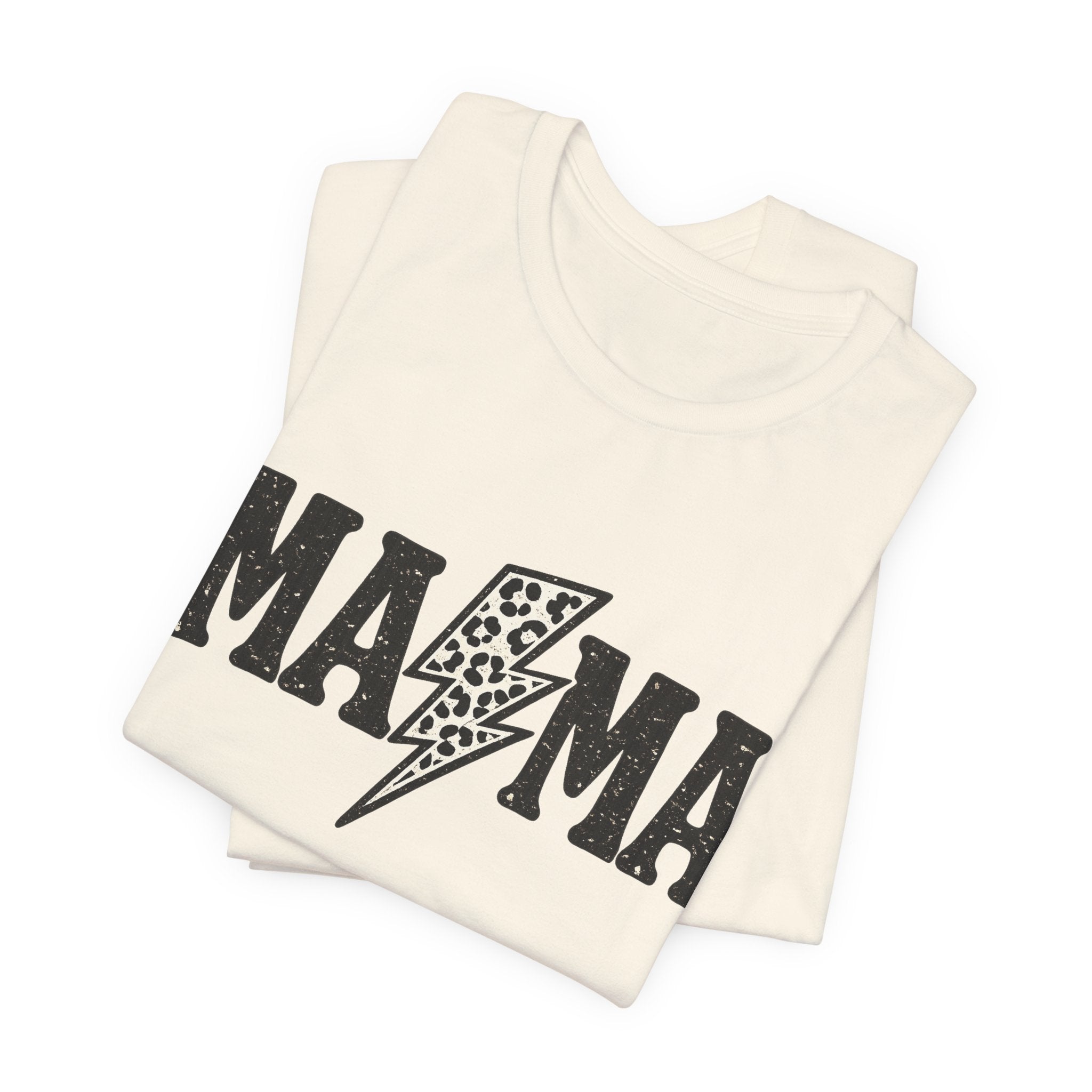 Mama Lightning Bolt Graphic Tee ⚡🖤