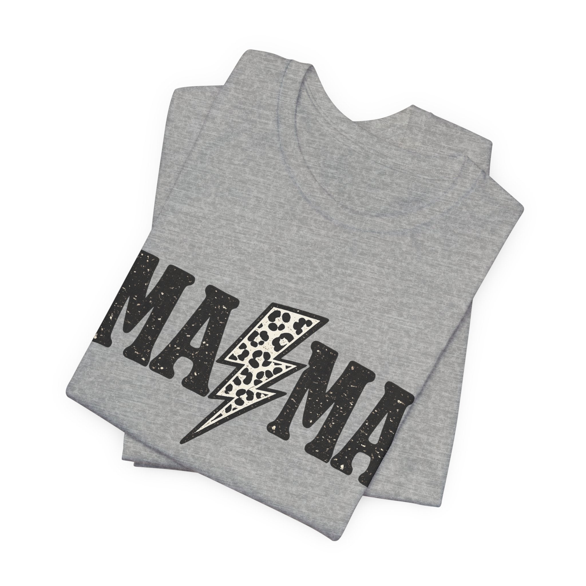 Mama Lightning Bolt Graphic Tee ⚡🖤