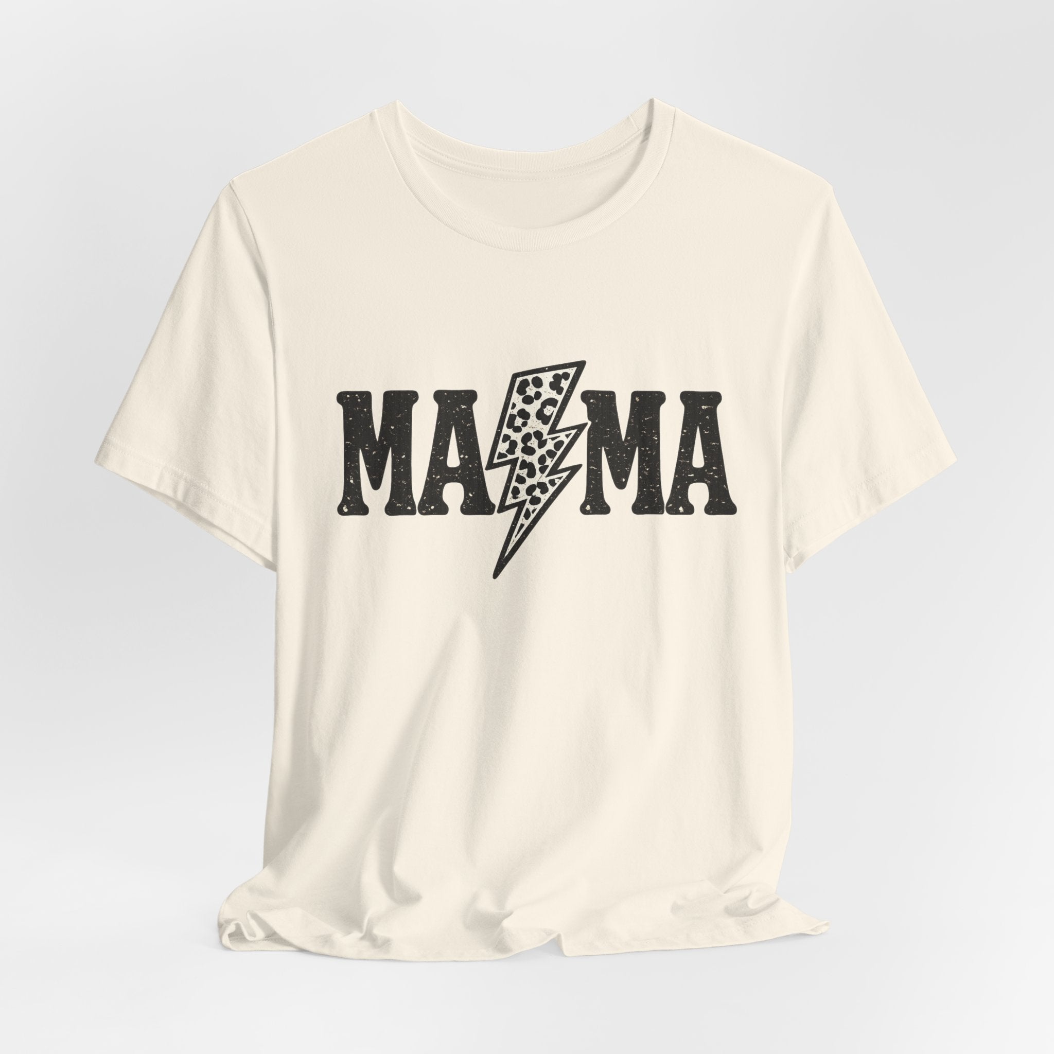 Mama Lightning Bolt Graphic Tee ⚡🖤