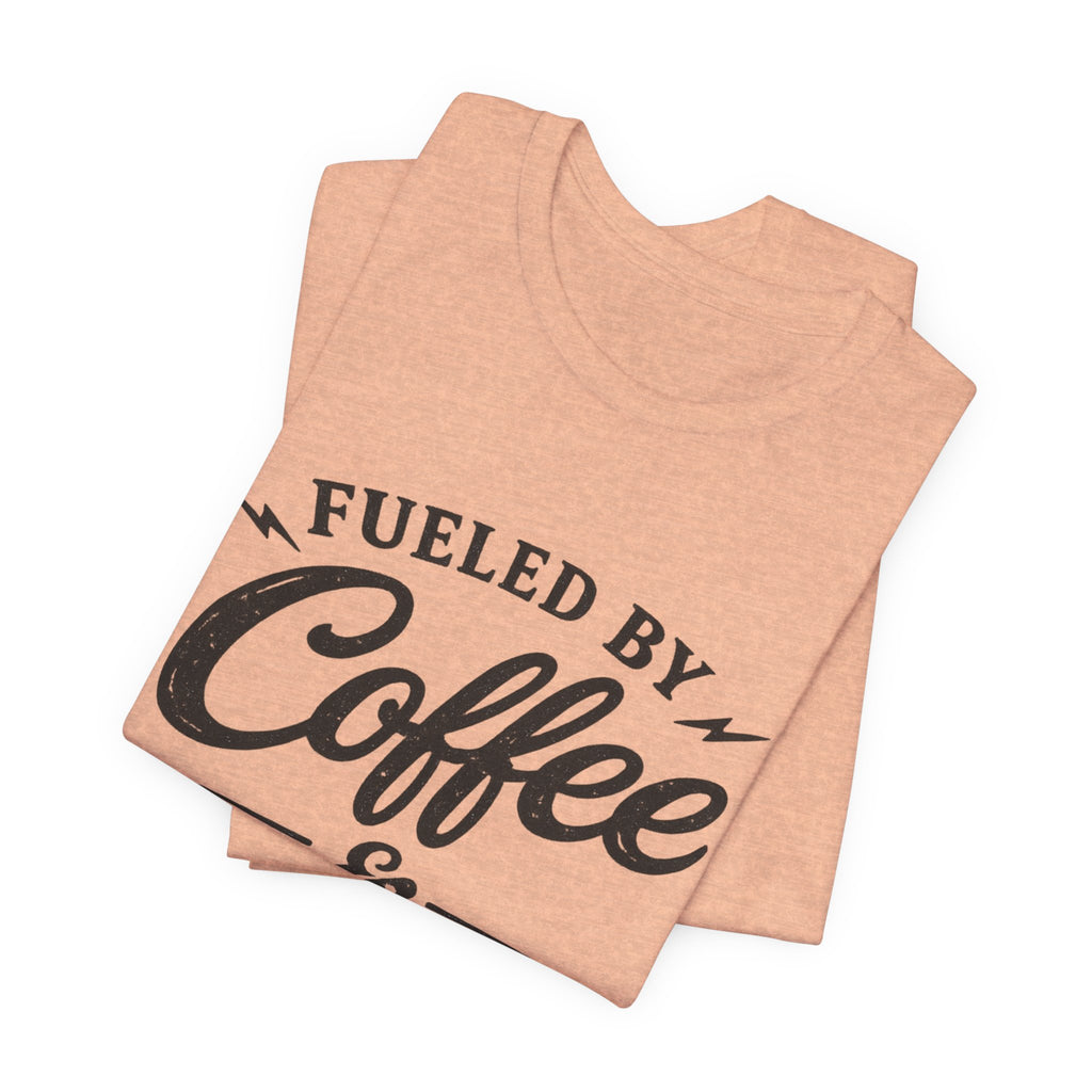 Fueled by Coffee & Bad Words Tee ☕⚡