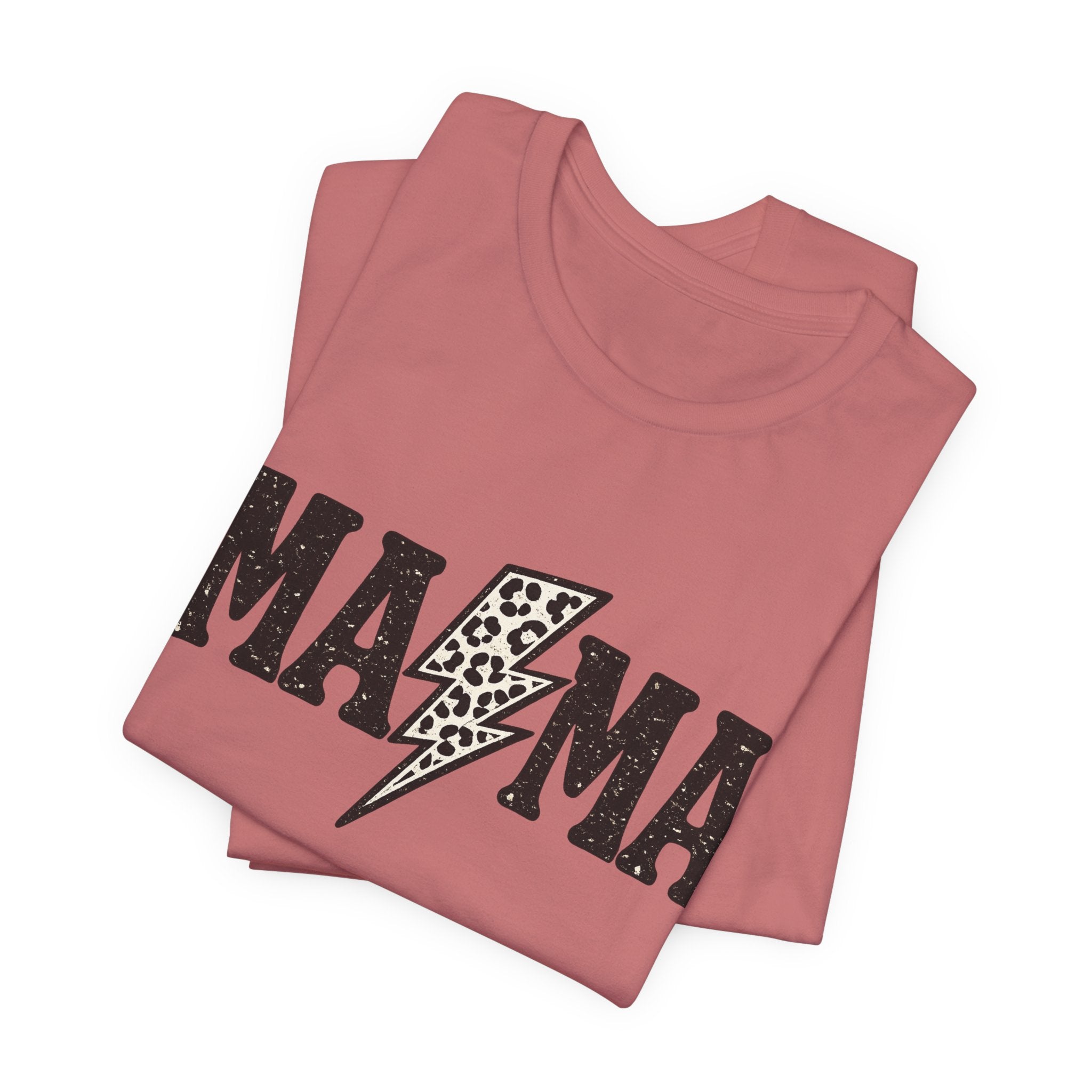 Mama Lightning Bolt Graphic Tee ⚡🖤