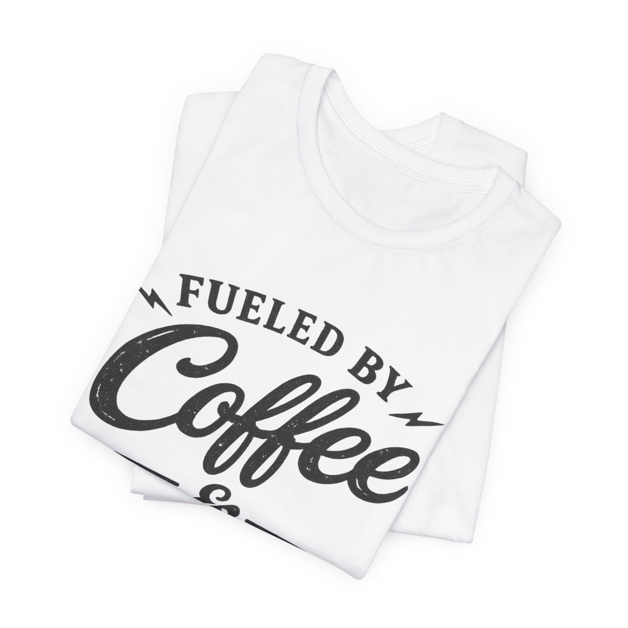 Fueled by Coffee & Bad Words Tee ☕⚡
