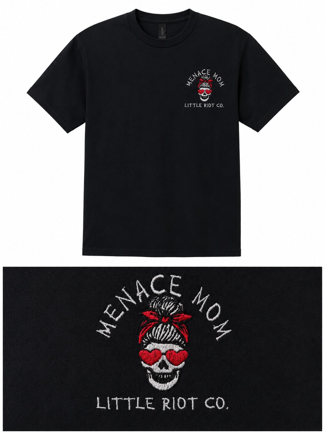 Menace Mom Tee – Little Riot Co.