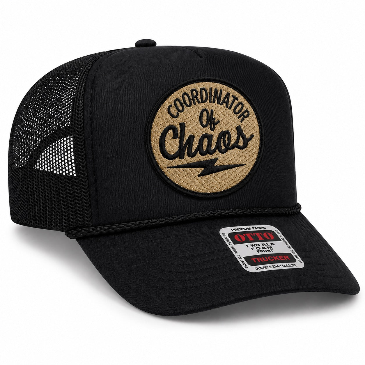 🖤 Coordinator of Chaos Patch Hat ⚡