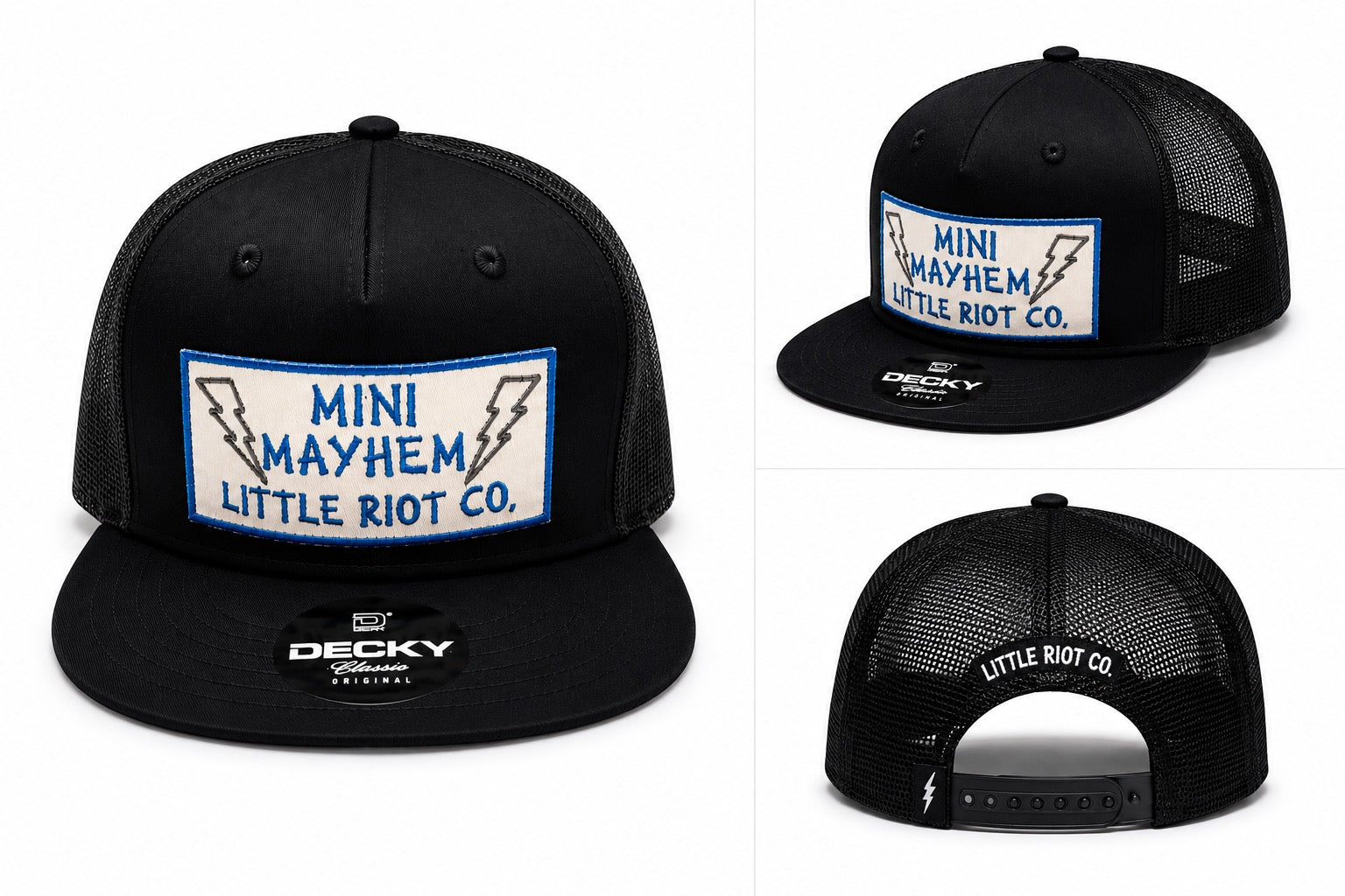 Mini Mayhem Trucker Hat – Little Riot Co.