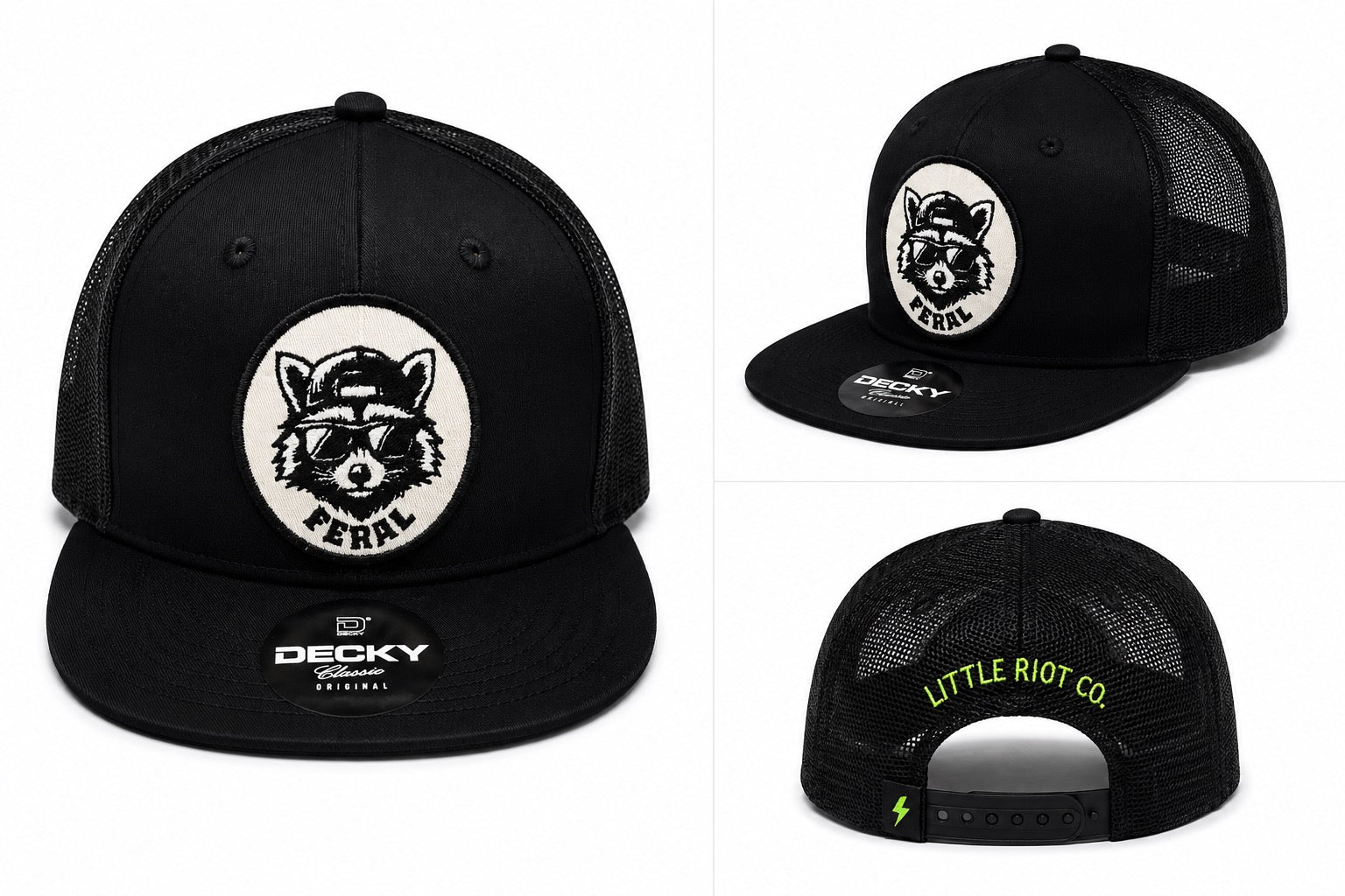 Feral Trucker Hat – Little Riot Co.