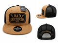 🖤⚡ BAD DECISIONS Jute Trucker Hat ⚡🖤