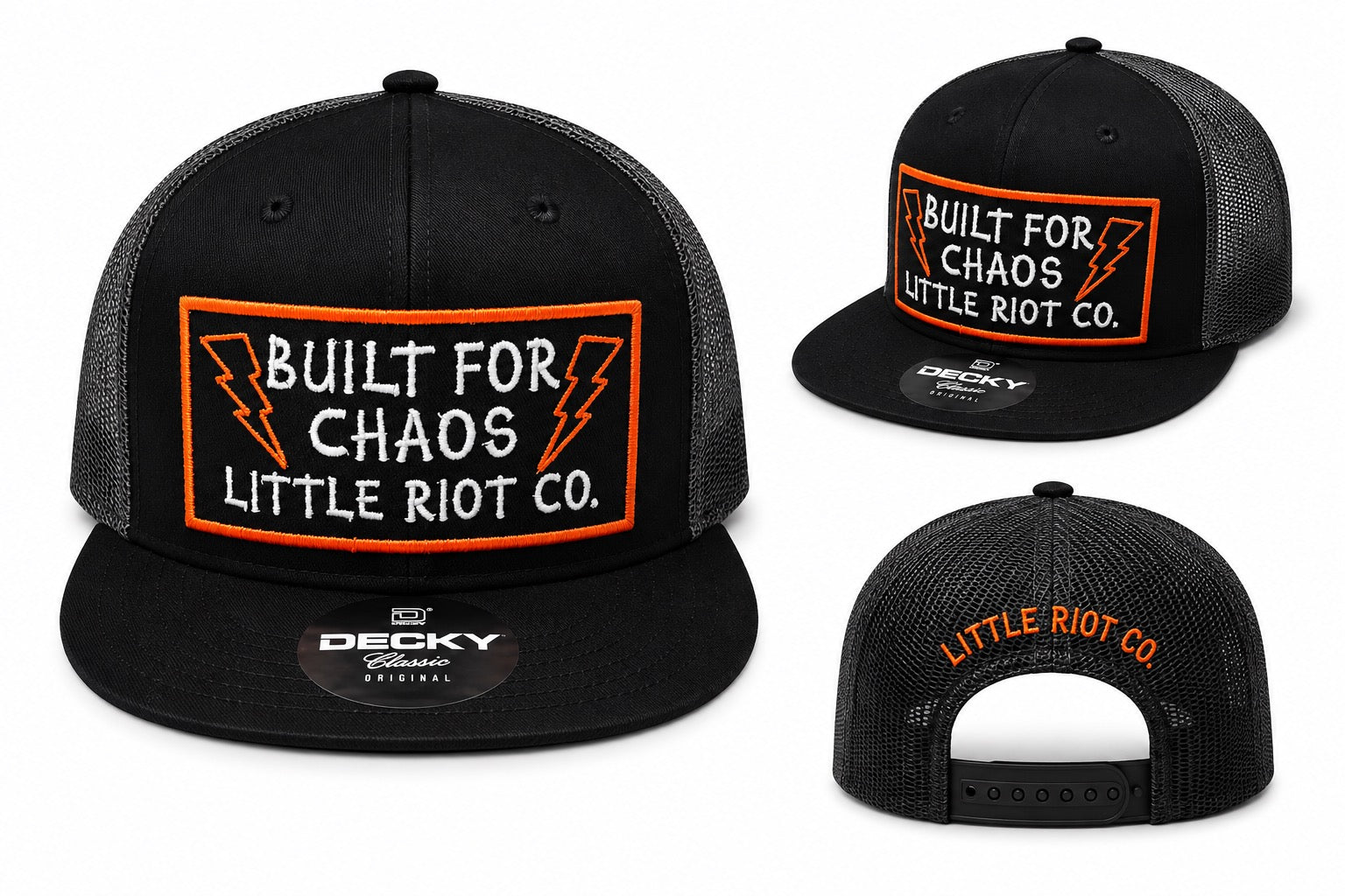 Built For Chaos Trucker Hat ⚡🖤