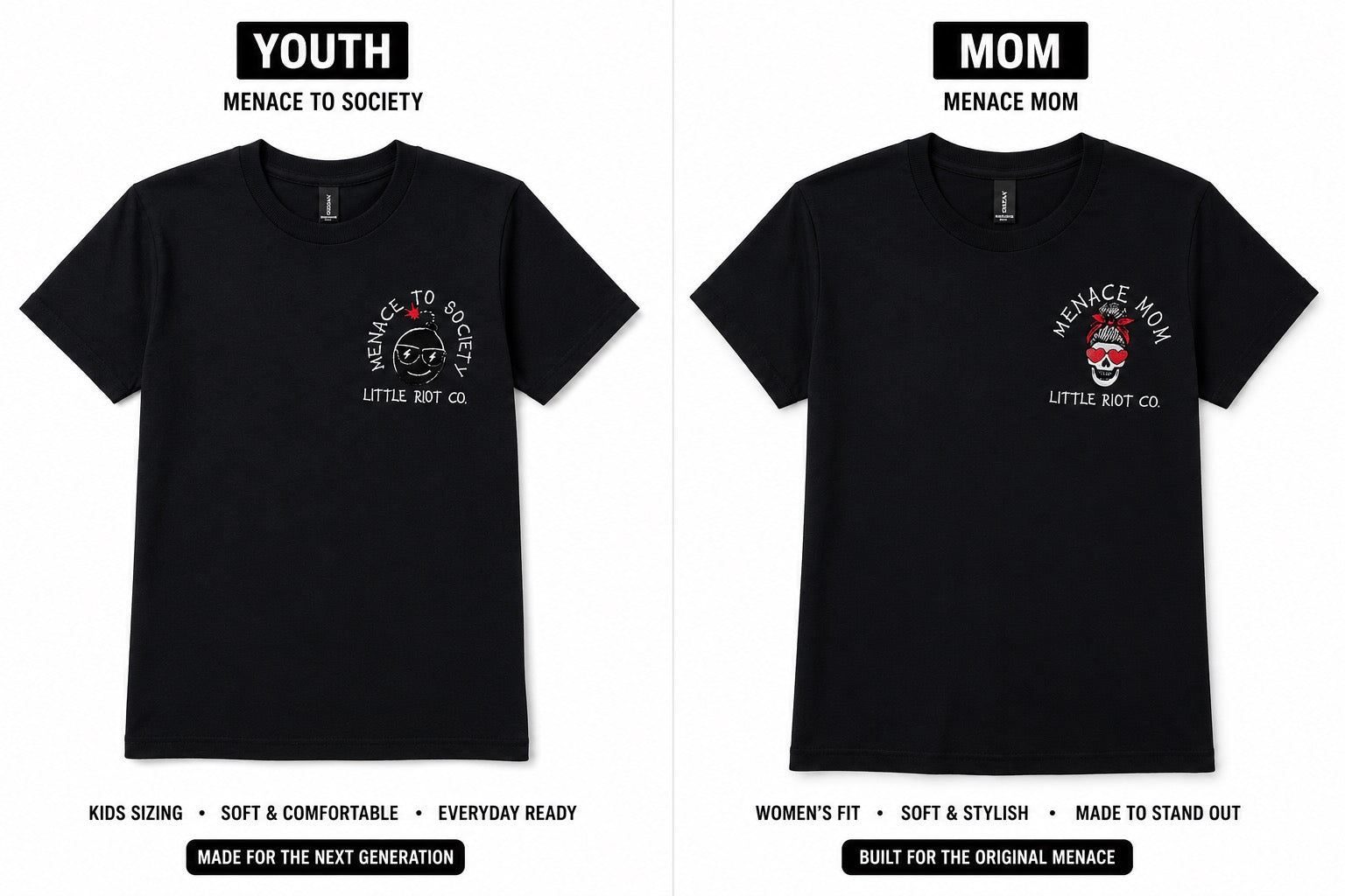Menace to Society + Menace Mom Bundle 🖤