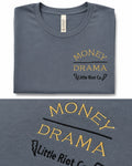 💸 Money Over Drama Embroidered Tee ⚡